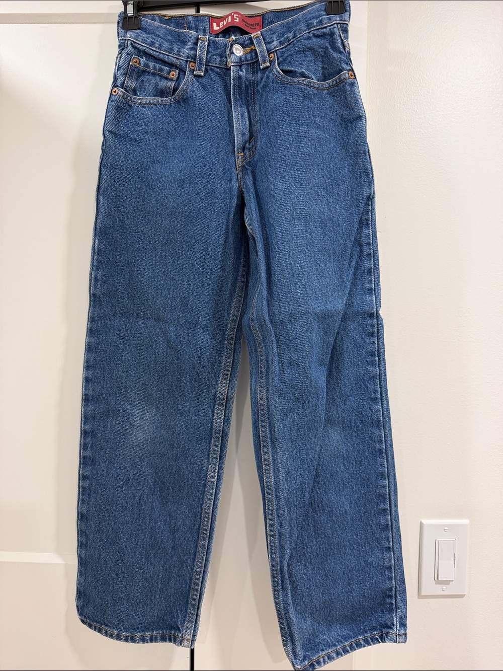 Levi's Women's Medium Blue Straight Jeans